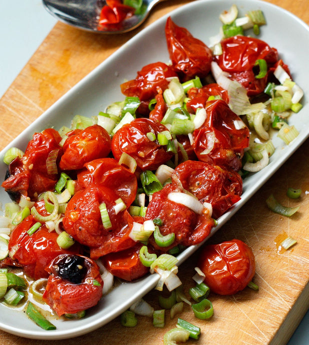 Keto Roasted Tomato Salad