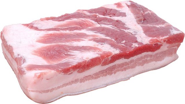  Pork Belly Skin On (Frozen) 
