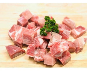 250g Spain Pork Collar Iberico Cubed (Frozen)