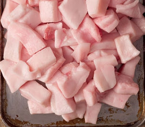 2kg Pork Fats Cubed (Frozen)